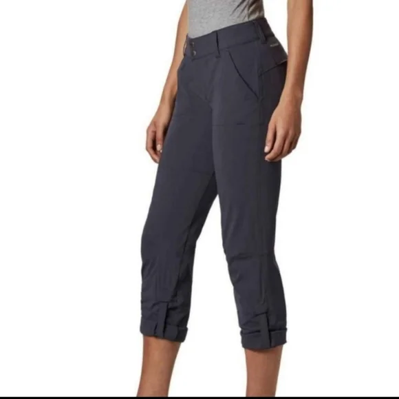 Columbia Pants Hiking Travel UPF Water Stain Resistant Saturday Trail sz 12 - Picture 3 of 12